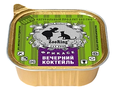 ZooRing Паштет Вечерний коктейль для кошек